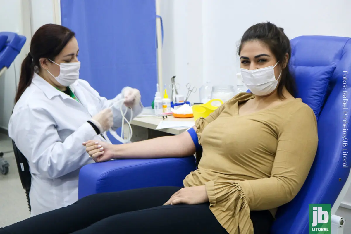 Hemepar Paranaguá doação de sangue