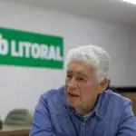Requião esteve no JB Litoral na segunda-feira (19) e falou sobre a candidatura e planos para o Litoral. Foto: Eduardo Matysiak