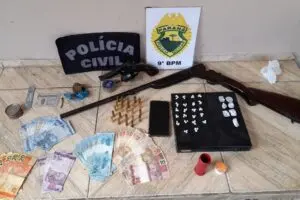 Ação foi realizada por equipes da PM e Polícia Civil