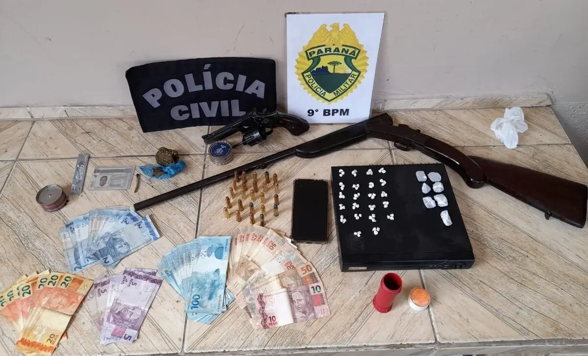 Ação foi realizada por equipes da PM e Polícia Civil