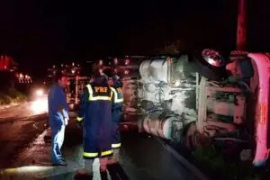 Acidente ocorreu no Km 36