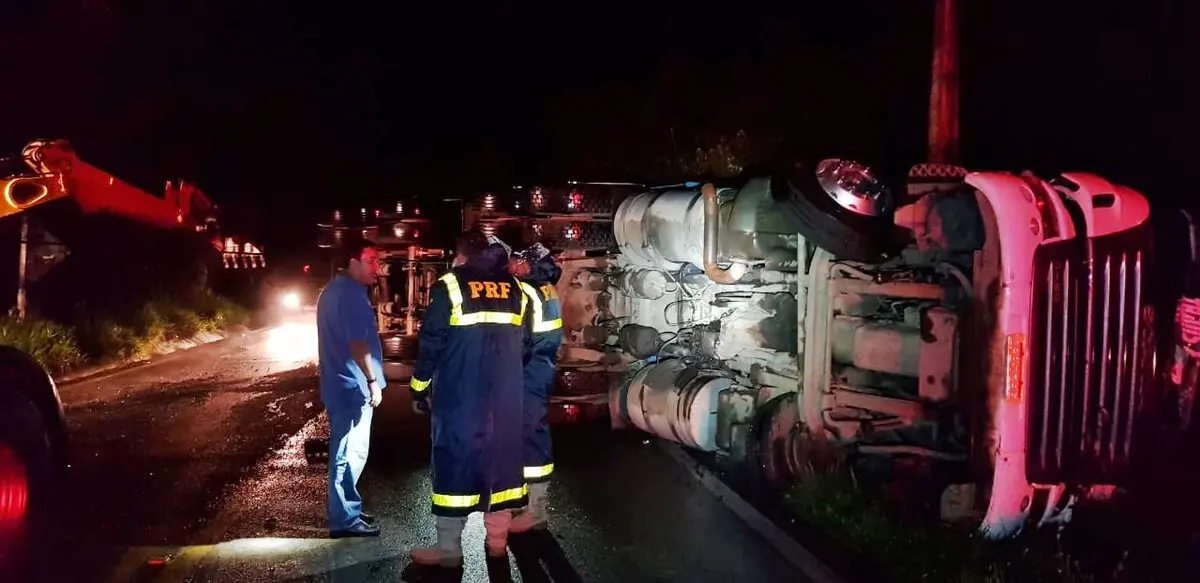 Acidente ocorreu no Km 36