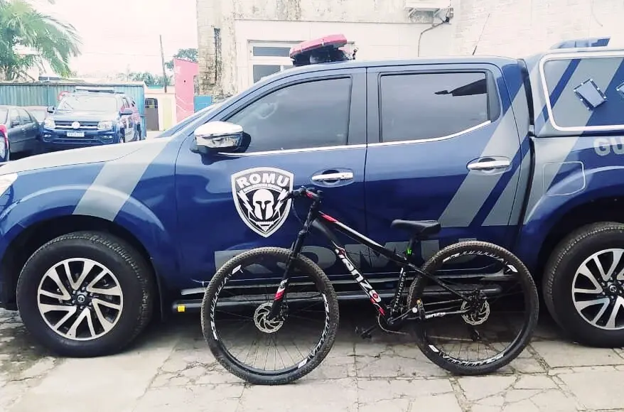 Bicicleta foi entregue na Delegacia Cidadã