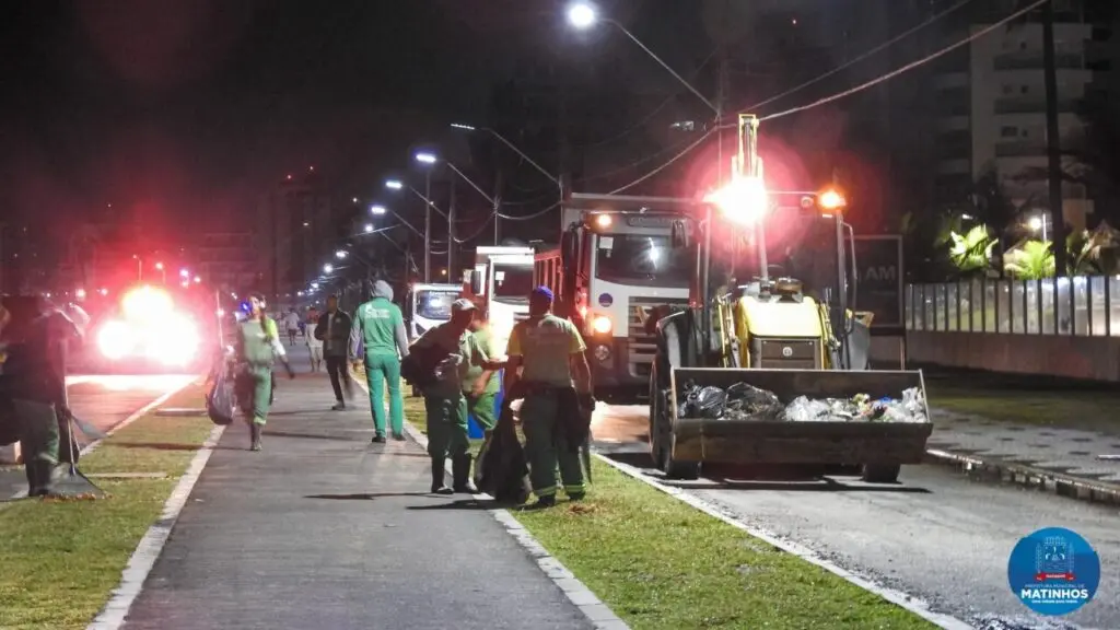 COLETA RESÍDUOS CARNAVAL MATINHOS