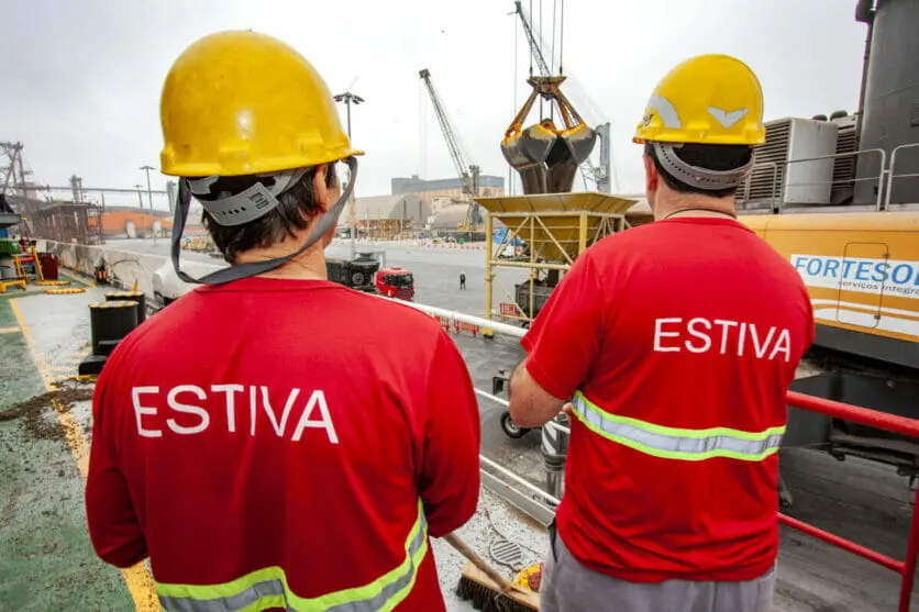 Estivadores perderam o Fundo Social. Foto: Portos do Paraná