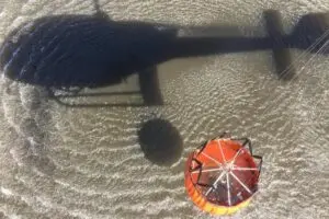 Na ação foram usados mais de 47 mil litros de água, além do heli-Balde acoplado na aeronave.