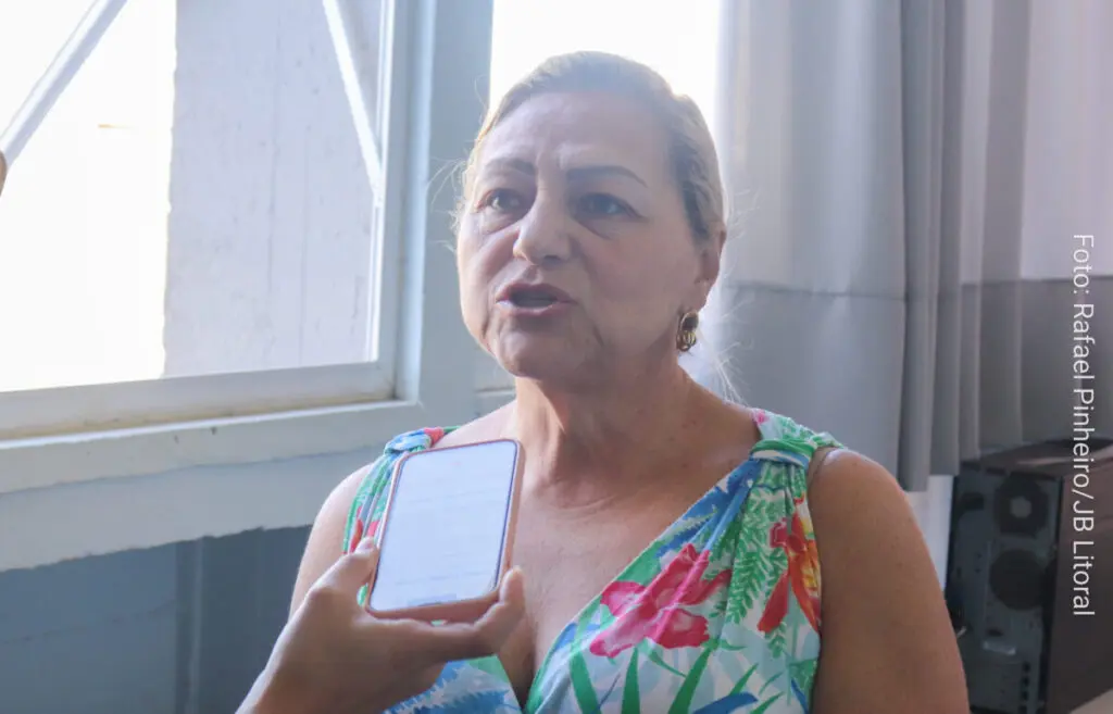 A diretora Lisneide Zattar do Costa e Silva