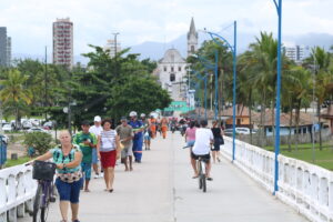 ciclista, mobilidade, Paranaguá
