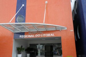Hospital Regional do Litoral, em Paranaguá
