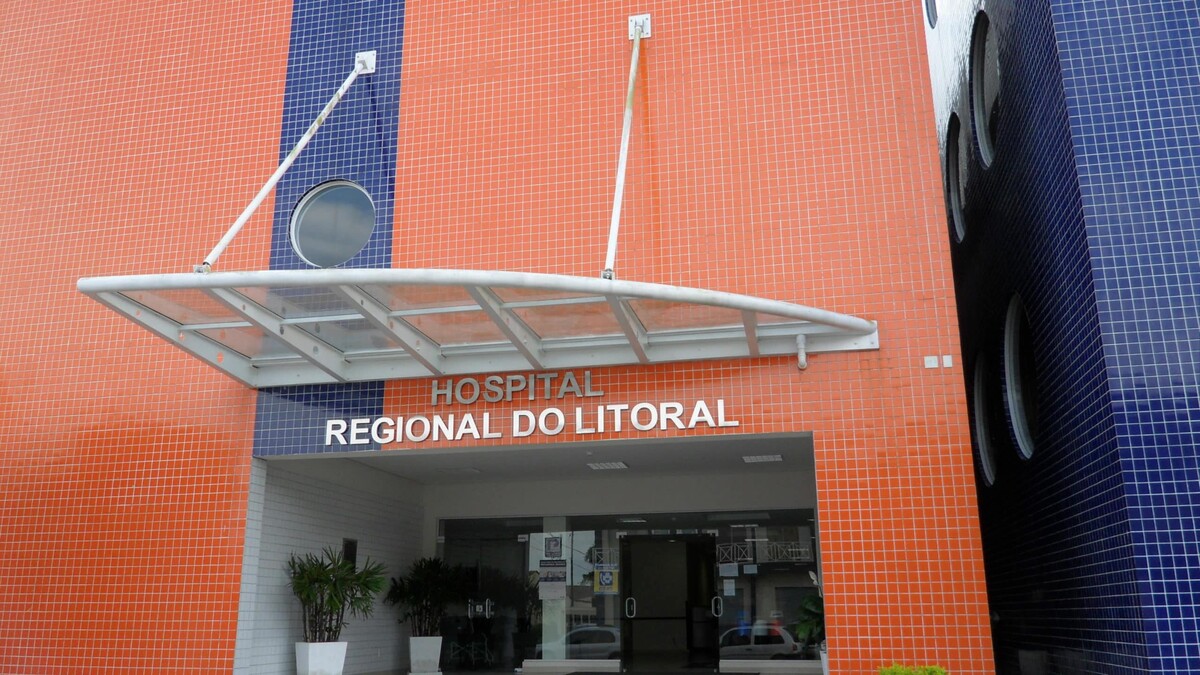Hospital Regional do Litoral, em Paranaguá
