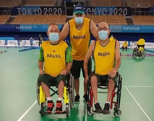 paratleta de bocha Marcelo Santos
