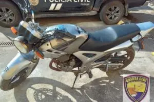 Moto reucperada pela GCM 2