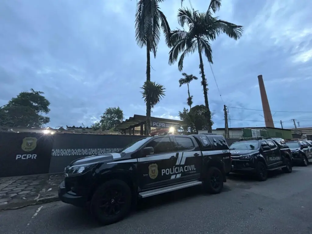 Operação da Polícia Civil em Morretes 1