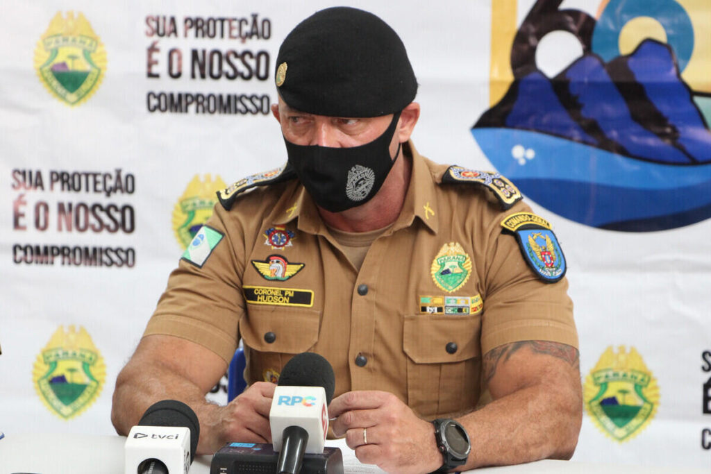 Operação da Policia Militar desarticula grupo criminoso no litoral Foto 2 Soldado Fernando Chauchuti