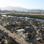 paranaguá, centro, vista de cima