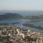 paranaguá, centro, vista de cima