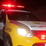 Policiais encaminharam mulher à UPA e realizaram buscas para localizar o autor da agressão.