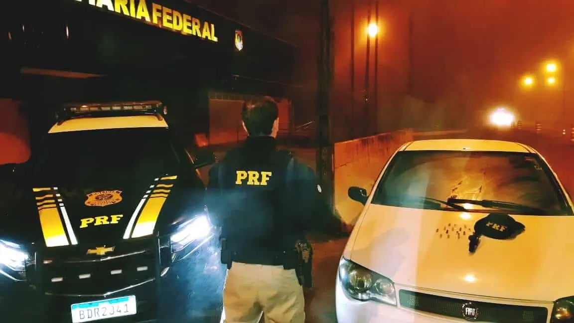 PRF abordou suspeito na BR-277
