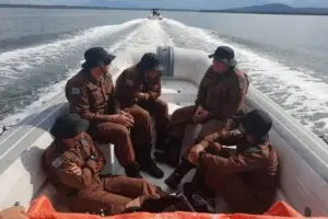 Dentre às inúmeras disciplinas aplicadas, os policiais foram qualificados em Abordagem a Embarcações