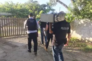 Na ação foi apreendido até uma Unidade Central de Processamento (CPU)
