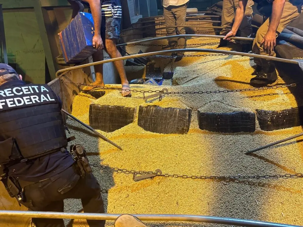 Receita Federal apreensão de maconha