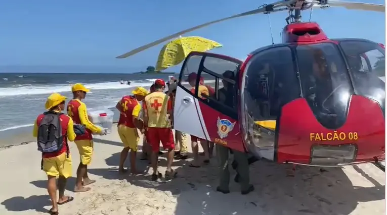 SALVAMENTO CRIANÇA GUARATUBA