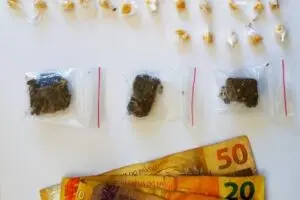 Pedras de crack estavam prontas para serem comercializadas