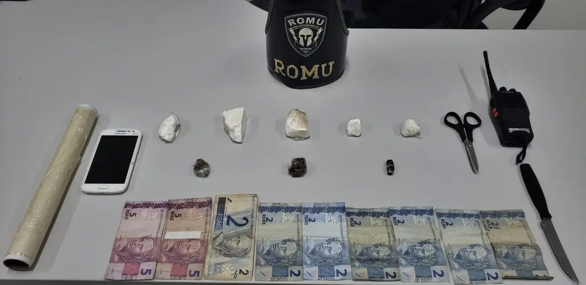 Porções de cocaína, maconha e haxixe foram apreendidas