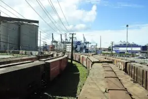 trem, rumo, trem, porto