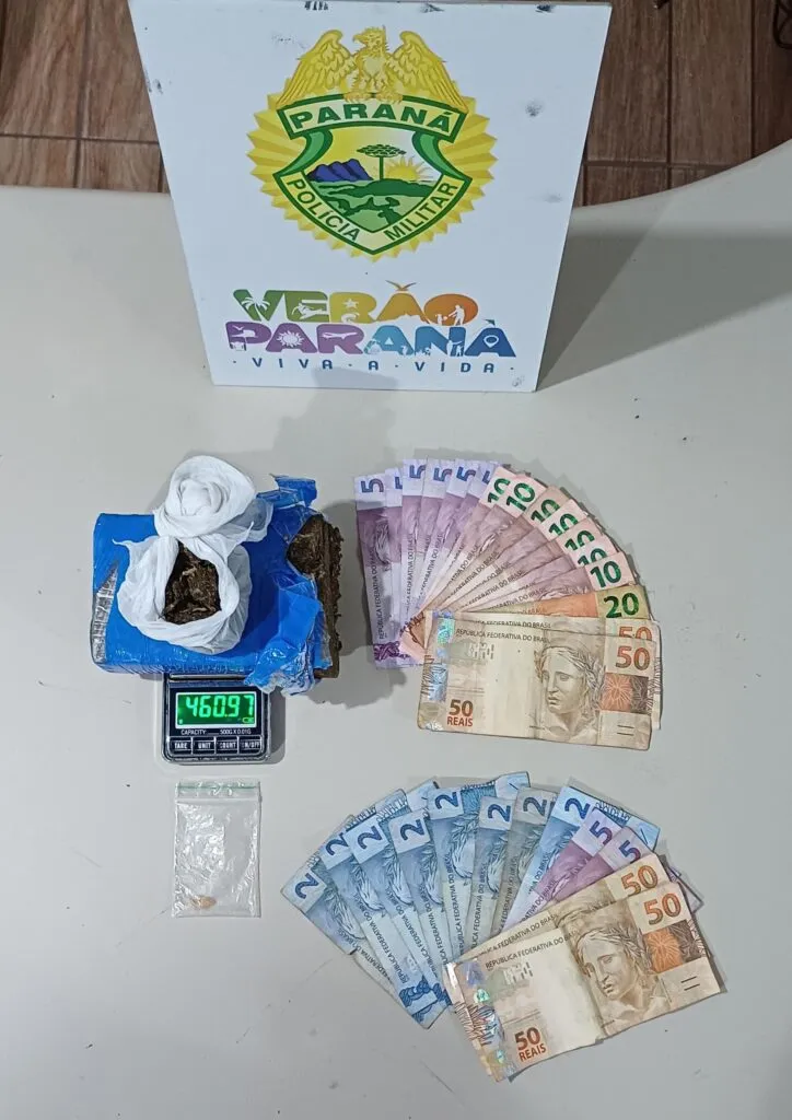 Tráfico de drogas Ação da PM