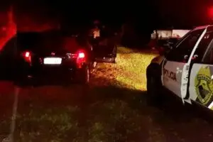 Suspeitos roubaram Fiat Palio e depois praticaram outro assalto