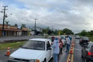 barreira sanitária matinhos