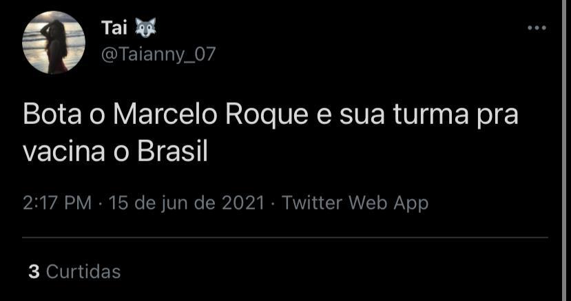 vacinação memes Marcelo Roque