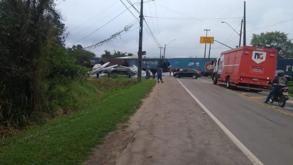 acidente trem morretes