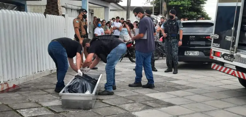 Morte homicídio Paranaguá