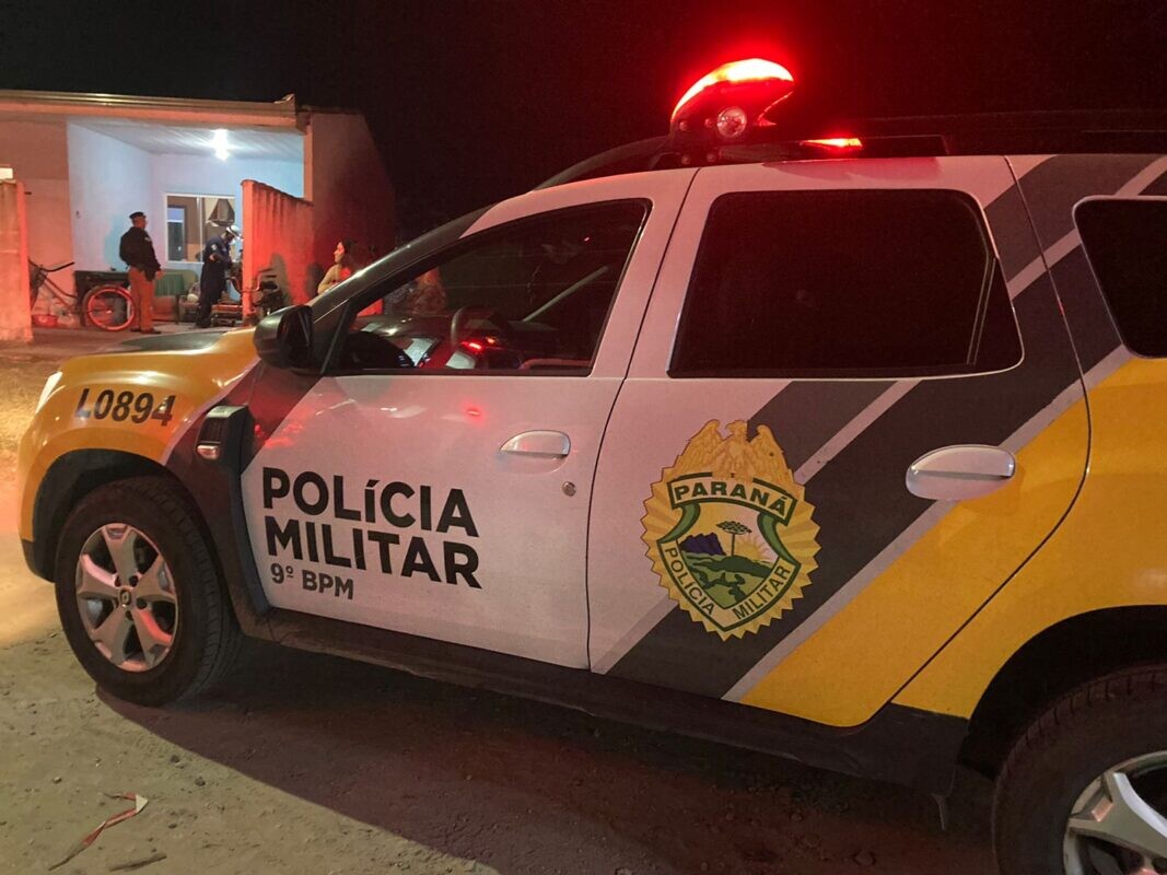 Polícia Militar em atendimento a ocorrência. Foto: Diogo Monteiro/JB Litoral