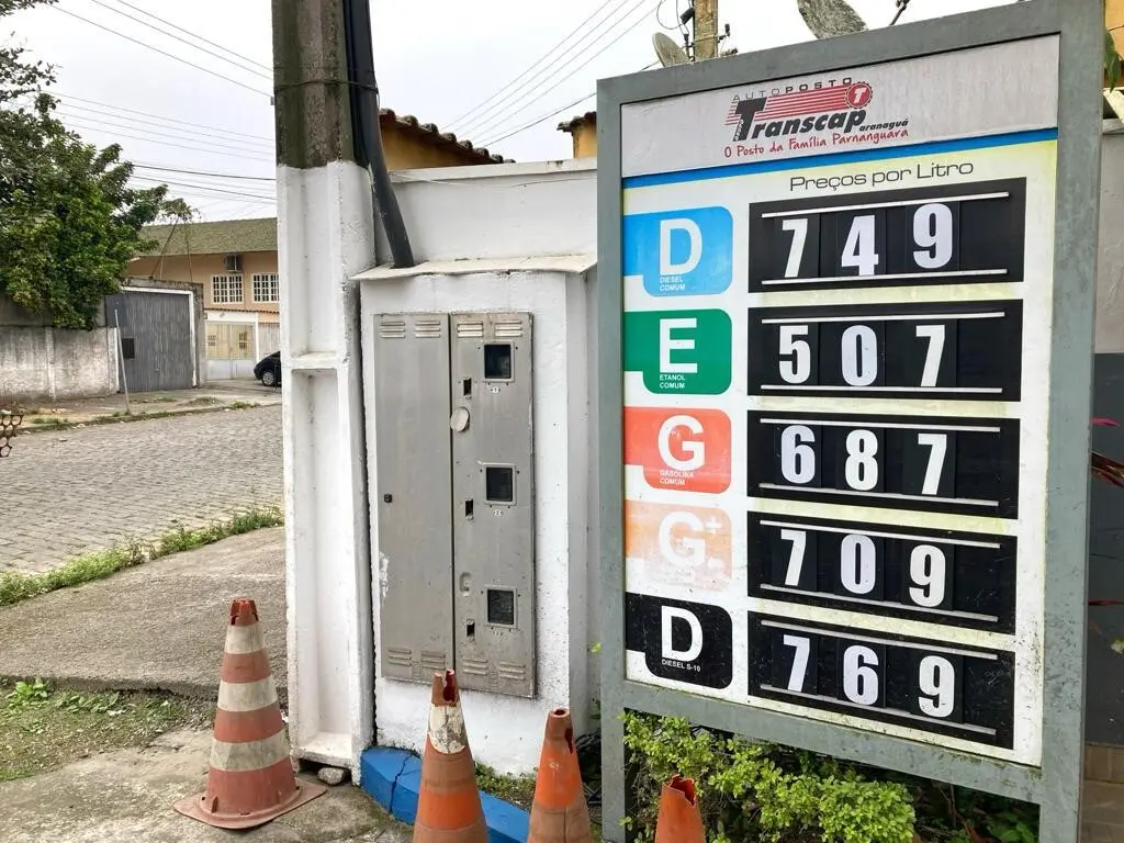 preços gasolina paranaguá