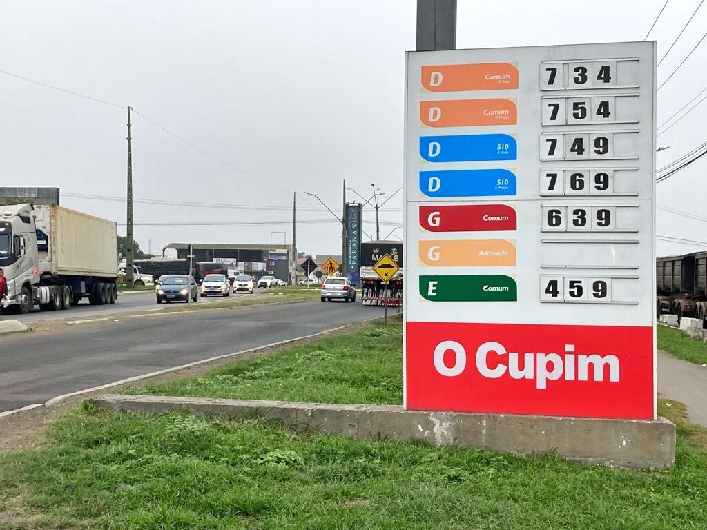 preços gasolina paranaguá