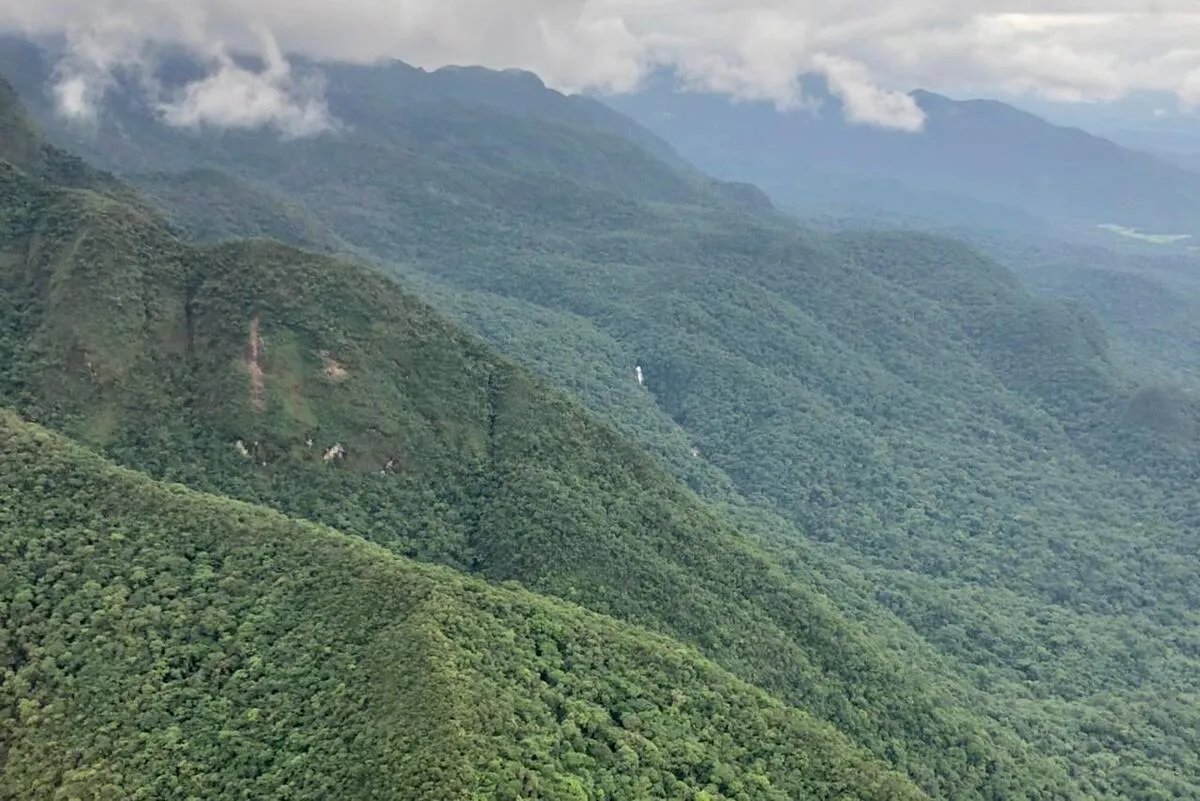 deslizamento serra do mar