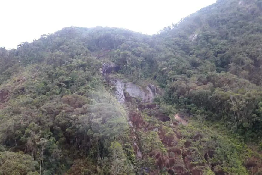deslizamento serra do mar