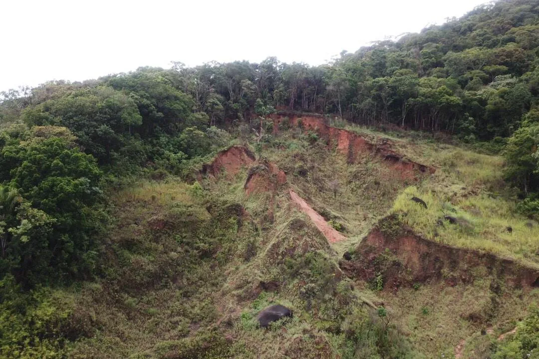 deslizamento serra do mar