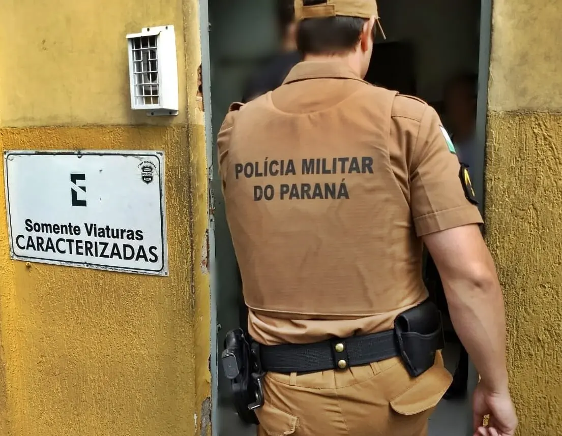 PM encaminhou suspeito para a Cadeia Pública de Paranaguá