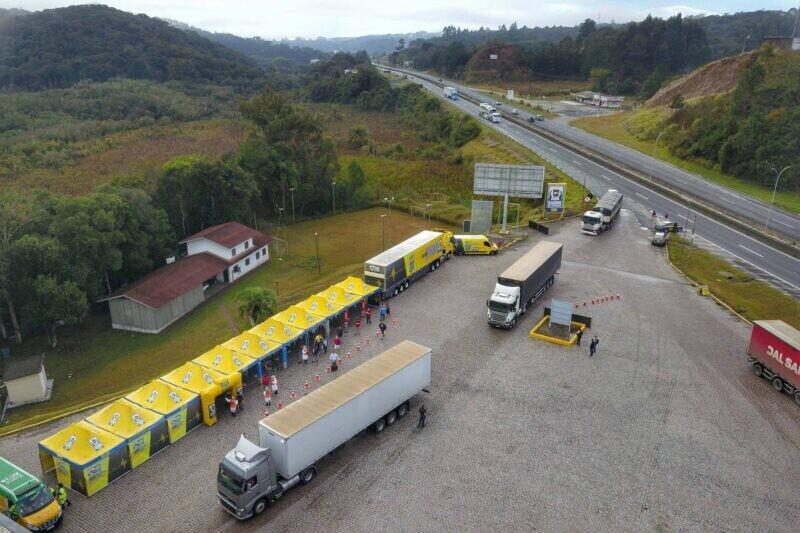 caminhoneiros vacinação