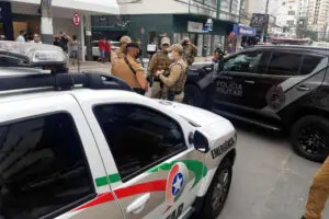 Equipes da PM do Paraná e Santa Catarina participaram da operação