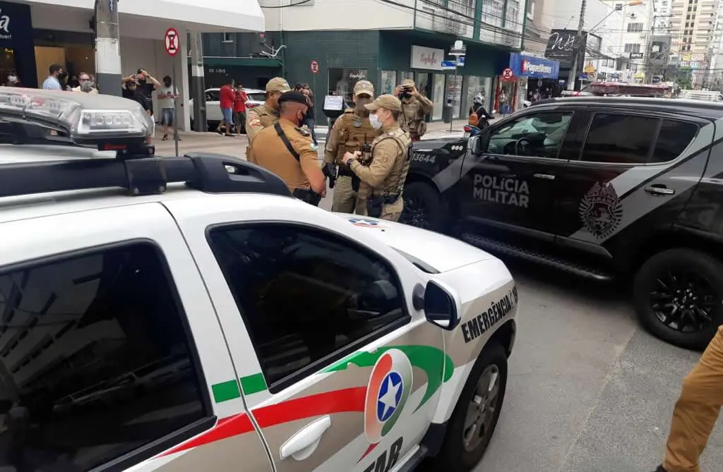 Equipes da PM do Paraná e Santa Catarina participaram da operação