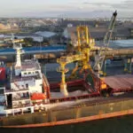 A PASA realizou a instalação de um segundo carregador de navios (shiploader), capaz de movimentar até 2,5 mil toneladas por hora. Foto: Divulgação