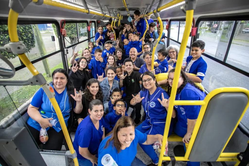 Grupos de estudantes, empresários e turistas podem visitar o porto de Paranaguá, basta atender aos requisitos estabelecidos. Foto: Portos do Paraná
