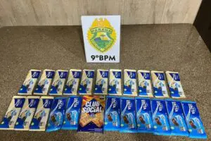 Furto ação PM Praia de Leste
