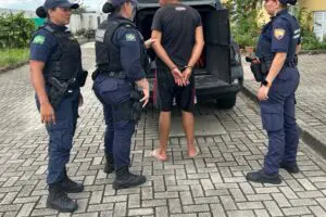 Homem preso pela Maria da Penha