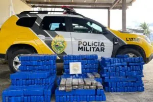 PM apreensão de 700 quilos de maconha